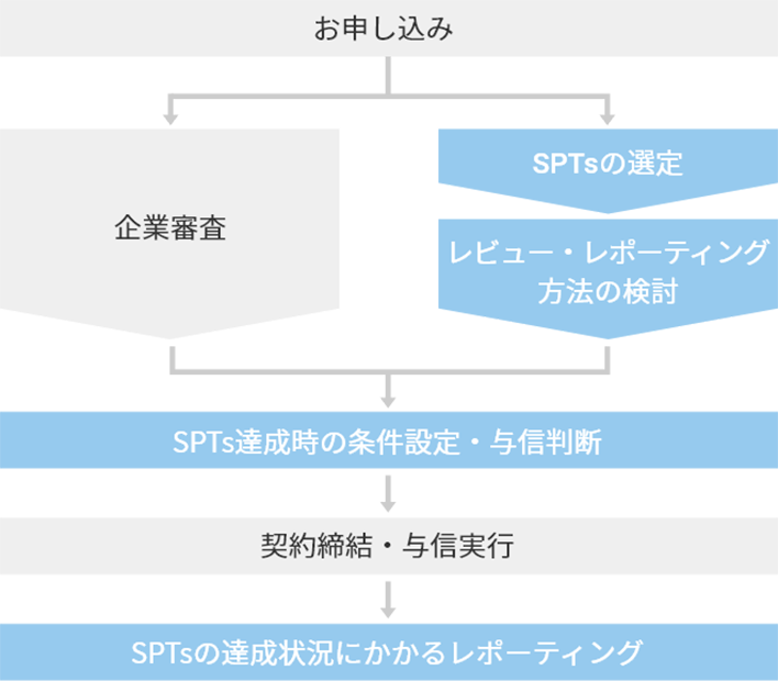 DBJ-対話型サステナビリティ・リンク・ローンプロセス 図
